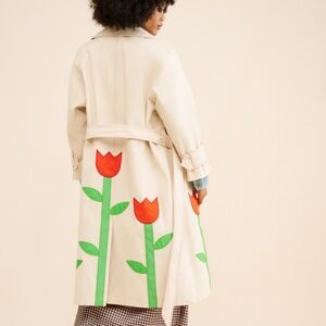 BOYKO Tulip Trench Coat (NEW, with small flaw)